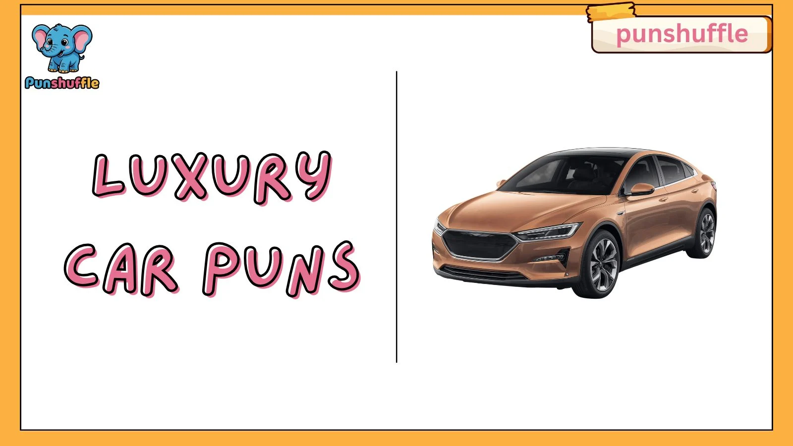 Luxury Car Puns